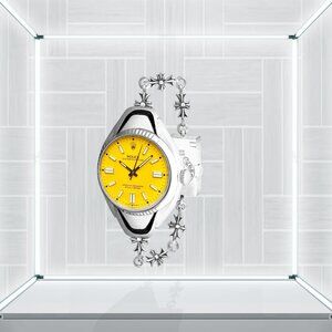 Chrome Hearts & Rolex - Yellow Dial Oyster Perpetual